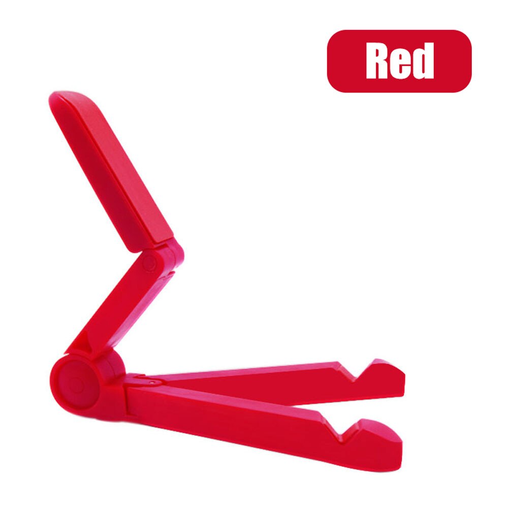 Soporte plegable para tableta y teléfono, accesorio para Ipad Pro 12,9 11 Air 4, Xiaomi, Samsung, Huawei: Red