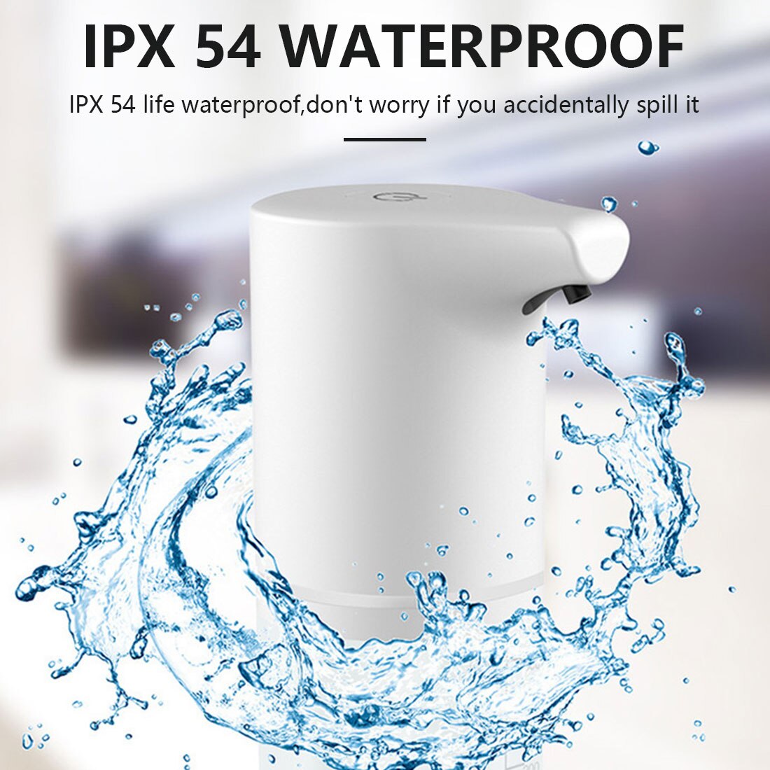 350ml berøringsfri automatisk sæbedispenser usb opladning smart skum maskine infrarød sensor