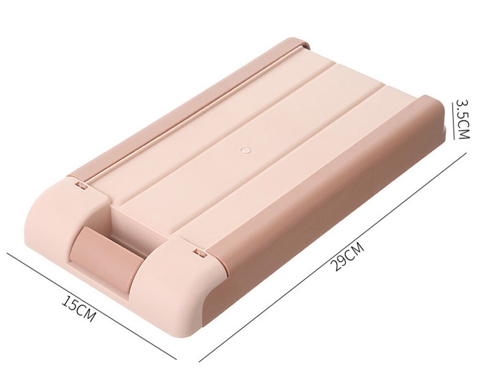 Tidy Under Desk Storage Drawer Organizer Box under Table Self-adhesive under-drawer sundries storage for students Office worker: 2