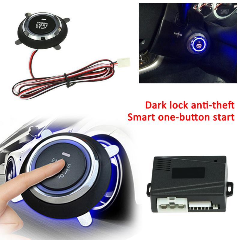 Auto Motor Start Stop Button Rfid Motor Lock Ontsteking Starter Keyless Motor Start Stop Drukknop Starter Anti-Diefstal systeem