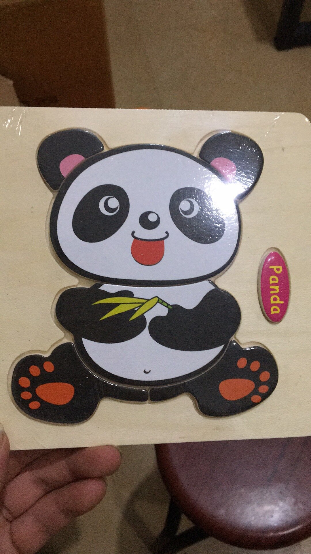 Baby Spielzeug Holz 3D Puzzle Nette Cartoon Tier Intelligenz Kinder Pädagogisches Spielzeug Kinder Tangram Formen Jigsaw