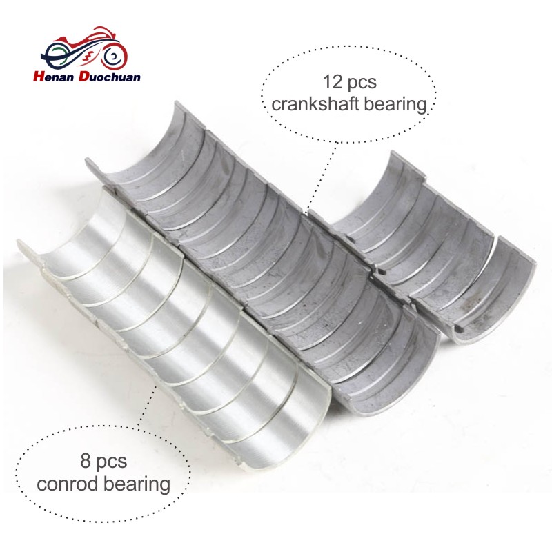 Kit de cojinete principal de cigüeñal para motocicleta, pieza de biela de 4 tiempos para Suzuki GSX-R400, GSXR400, GSXR, GSX-R, 400, 1989-1997