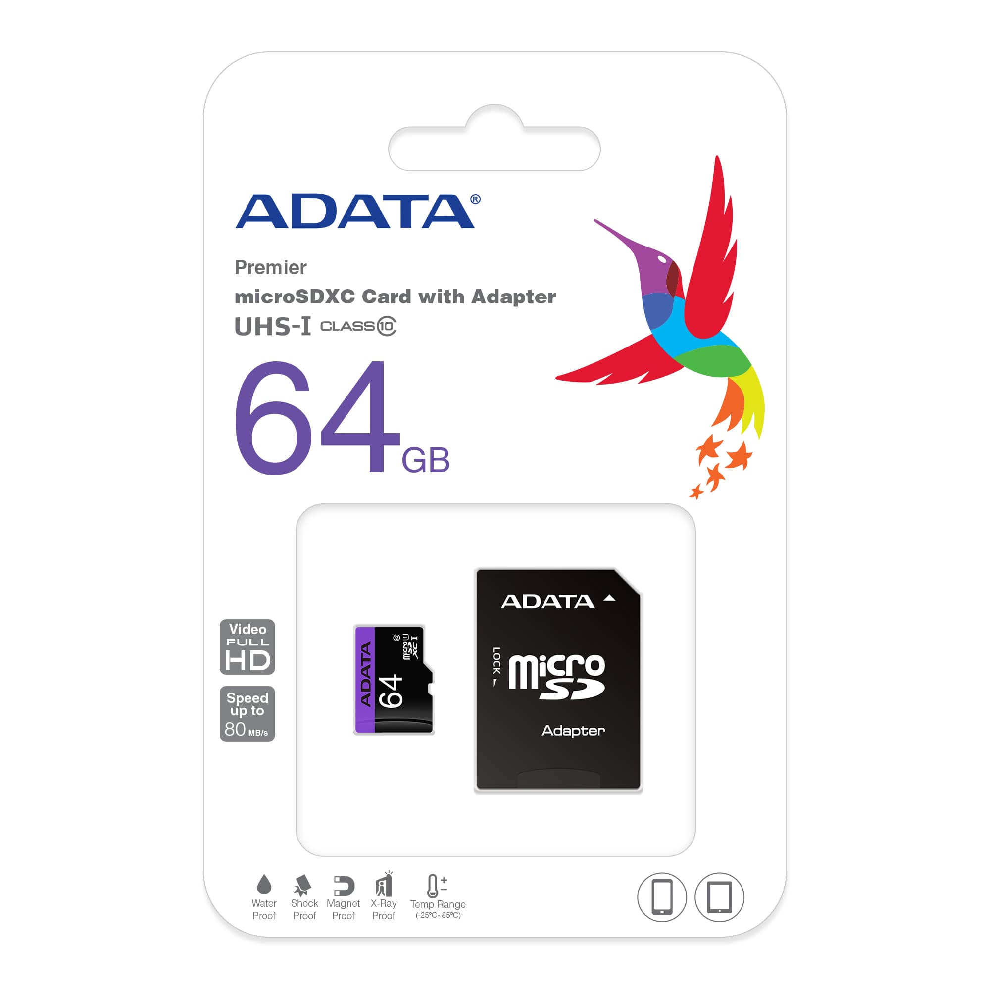 ADATA Carte Mémoire 32GB 16GB Classe 10 Flash Carte U1 Carte Micro SD 32 go 16gb TF pour Smartphone/Tablette