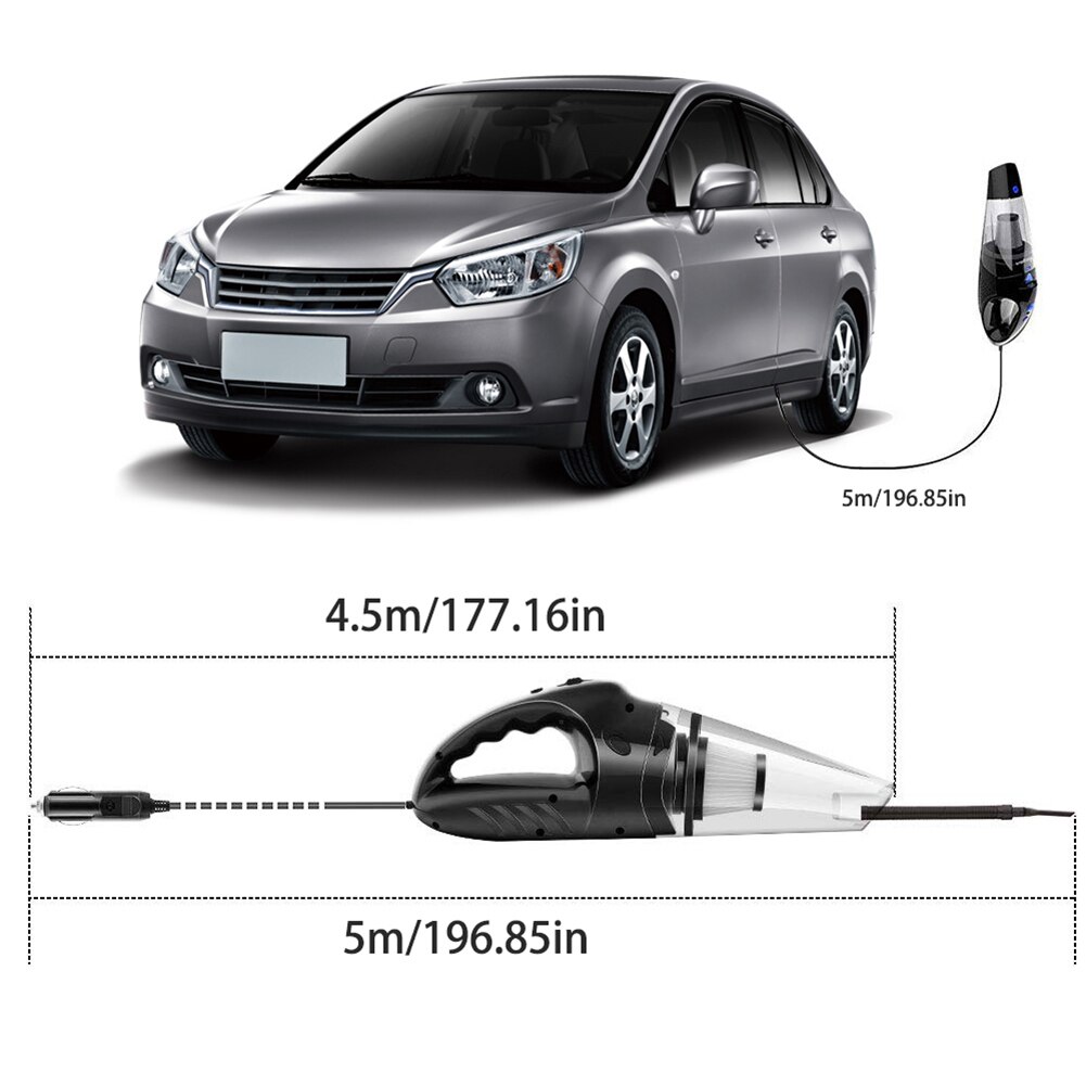 Carro aspirador de pó para carro portátil aspirador portátil 12 v 120 w mini carro aspirador de pó auto handheld aspirador de pó