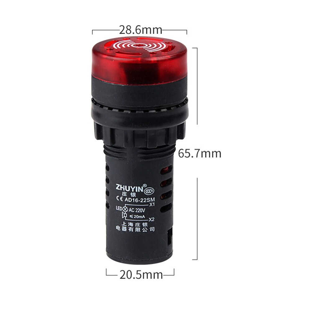 Alarm Signaal Lamp Strobe Waarschuwingslampje 12V Indicator Light Led Lamp Kleine Knipperlicht Beveiliging