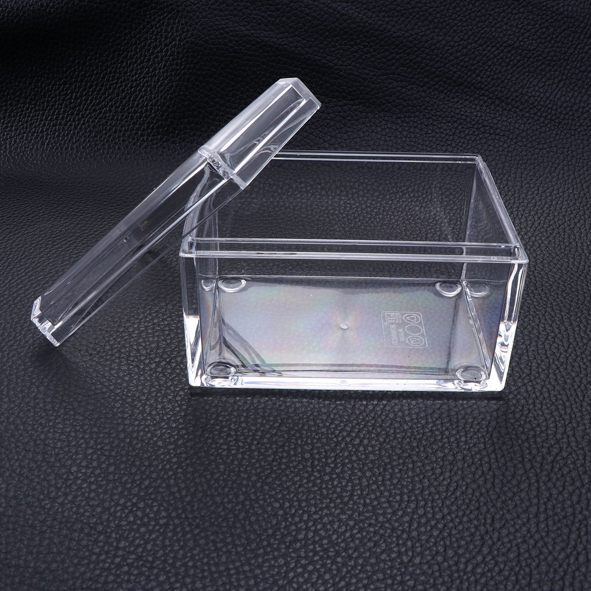 Clear Acrylic Storage Container Tea Bag Storage Box With Cover Box Tea Bag Holder Simple Style