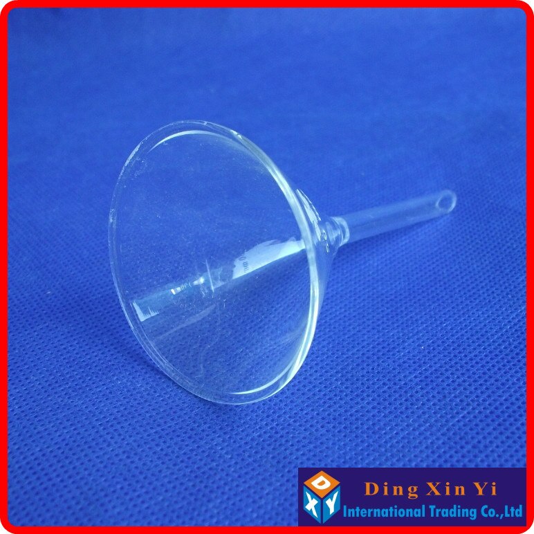 (4 Stuks/partij) 50 Mm Trechter, Laboratorium Glas Driehoek Trechter, Diameter Van 50 Mm