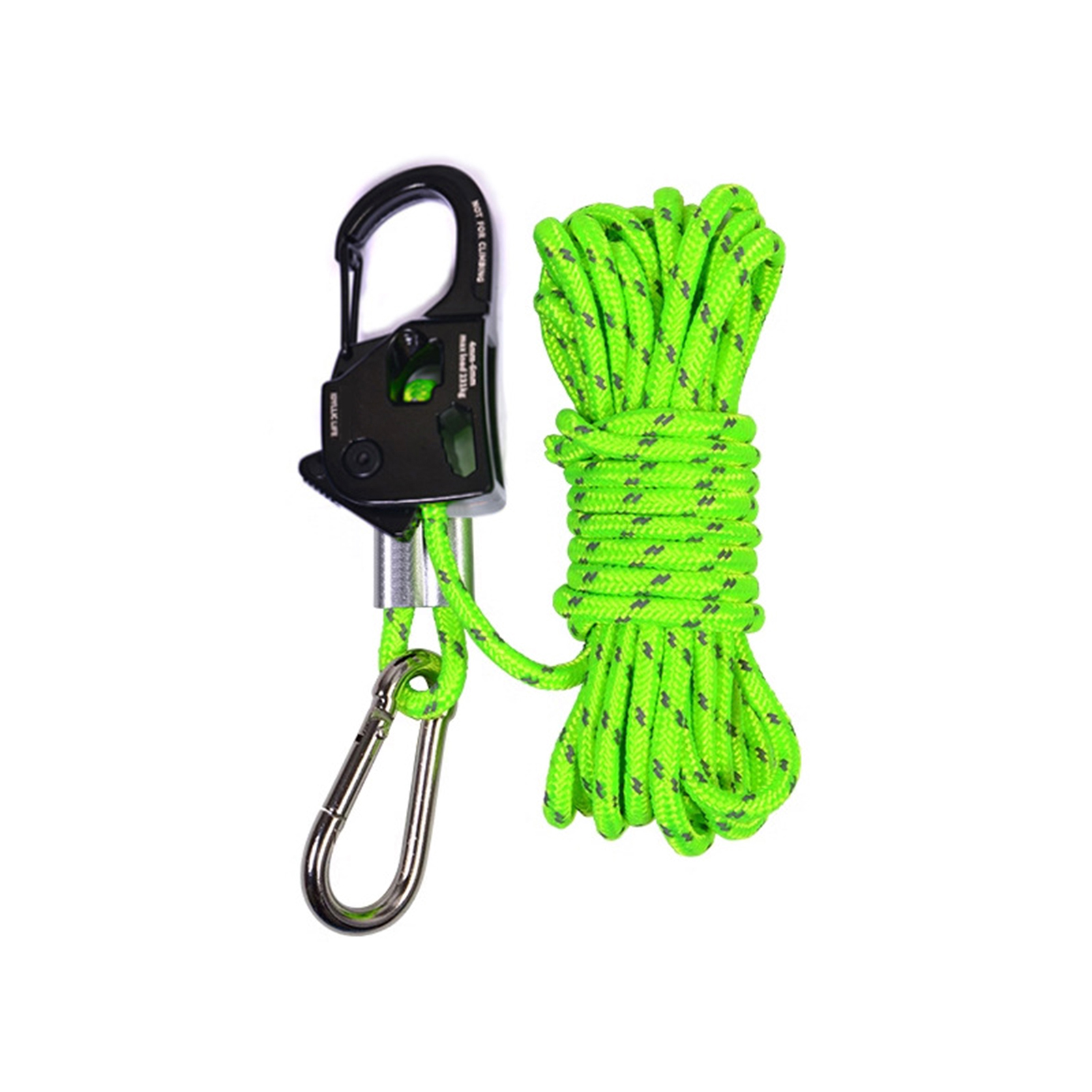 Cordes de tente de 5M 6mm avec ajusteur, corde multifonction haute durabilité et résistance, adaptées au Camping et à sécher les vêtements: MULTI