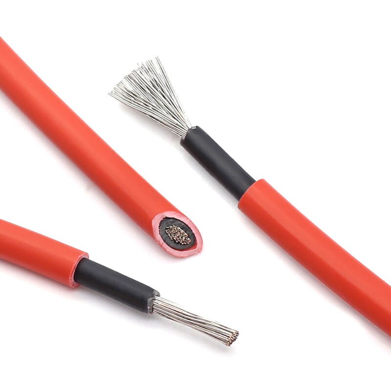 1M Single head Solar PV wire 10AWG 6mm² Female/Male PV Cable solar extension cable wire