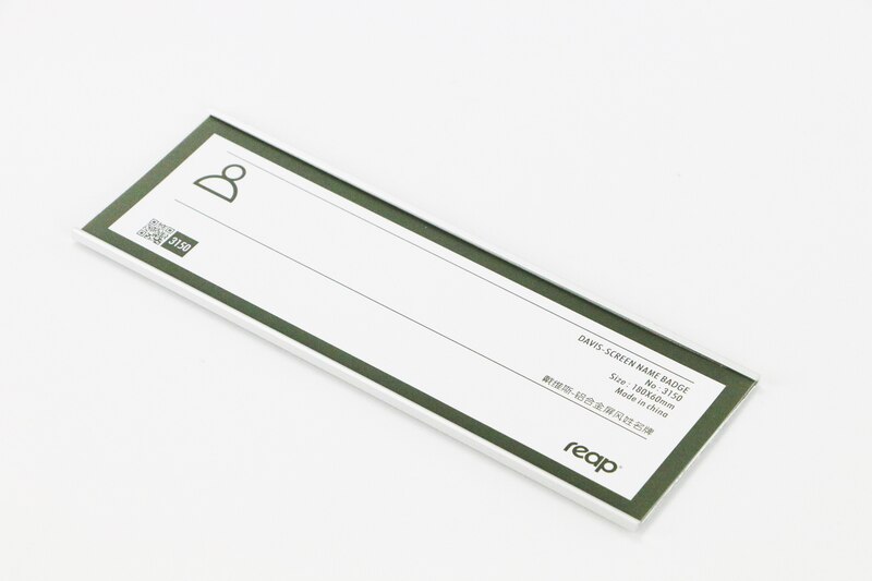 180*60mm Arylic Metal Label Frame Wall Mount Sign Holder Desk Name Signage Display Cover Room Door Sign Plate Paper Card Holder