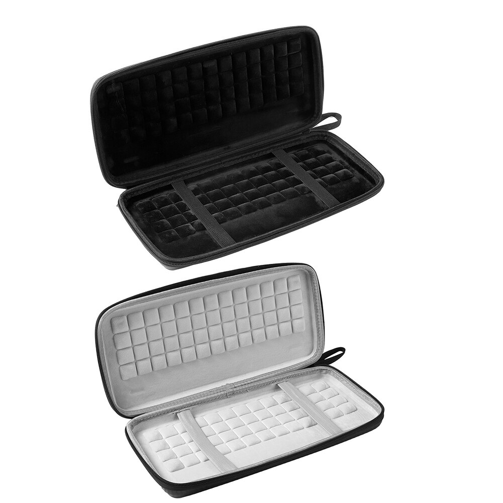 Waterproof Keyboard Organizer Portable Travel Case Hard PC Organizer for Logitech POP Key Case Premium Wireless Keyboard