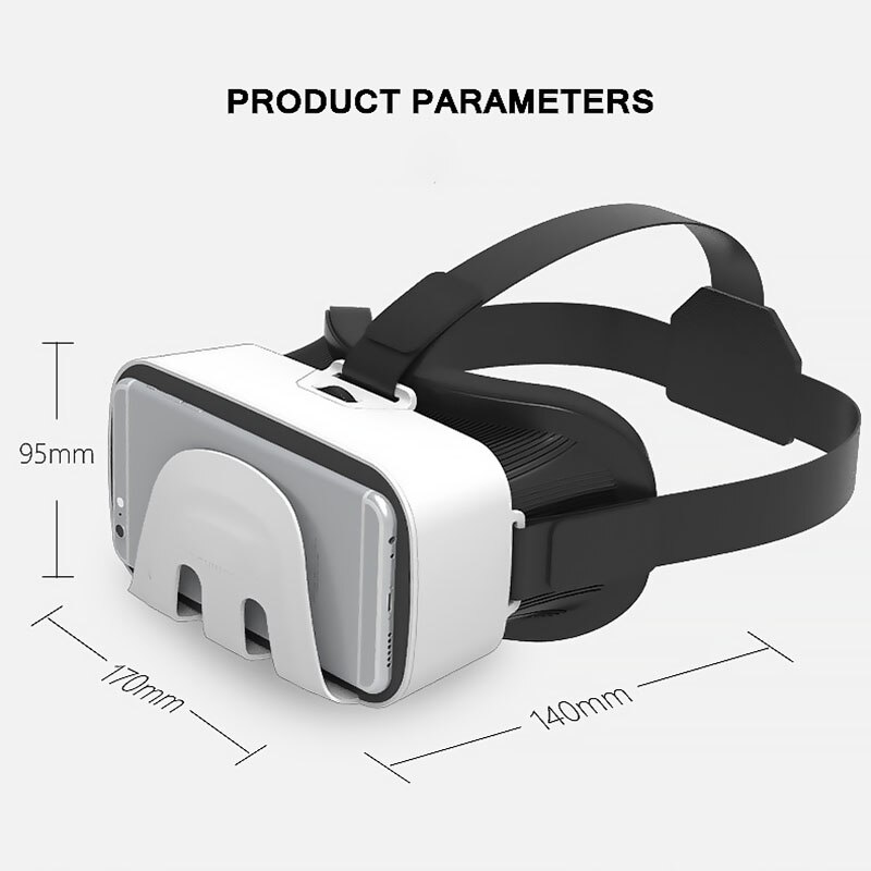 Mini Vr Bril 3D Bril Virtual Reality Bril Vr Headset Voor Google Kartonnen Smartphone Draagbare Vr Bril Voor Kid Vrouw