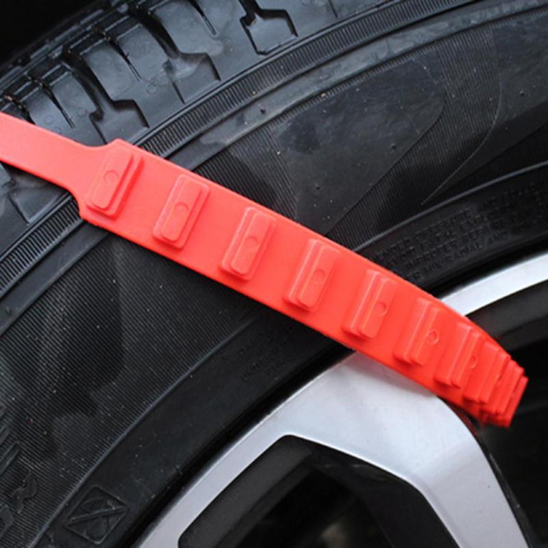 VODOOL 10Pcs/Set Universal Plastic Car Wheel Tyre Anti Skid Chains For Auto SUV Winter Tires Snow Mud Road Emergency Snow Chain
