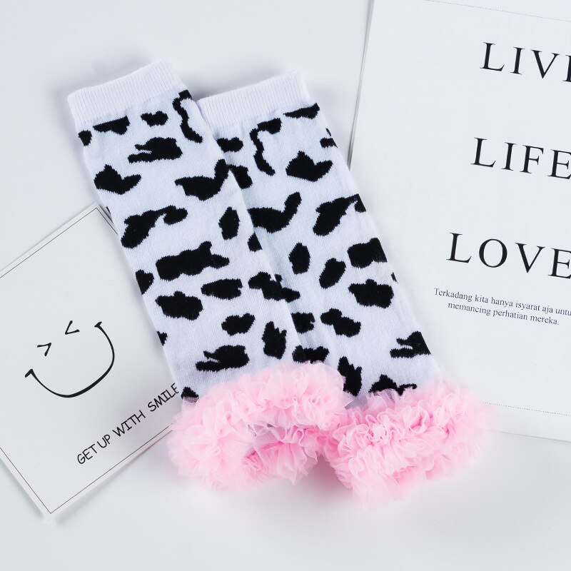 Cute Baby Girl Leg Warmers Legwarmers Birthday Party Cute Socks Kinderkleding Meisjes Legging Infanil Flower Ruffle Leg Warmer: WA125