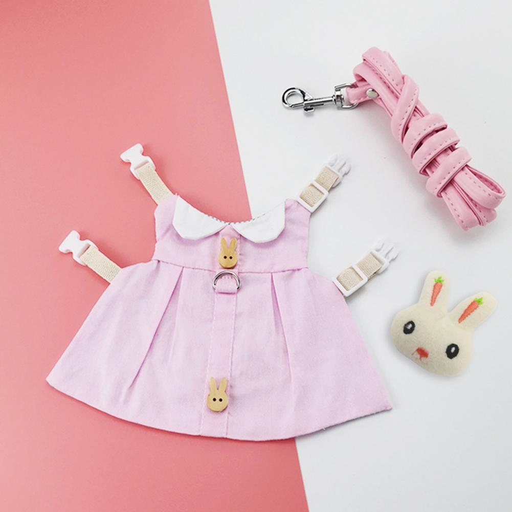 1 Set Popular Rabbit Outfit Perfect Pink Soft Comfortable Bunny Outfit
