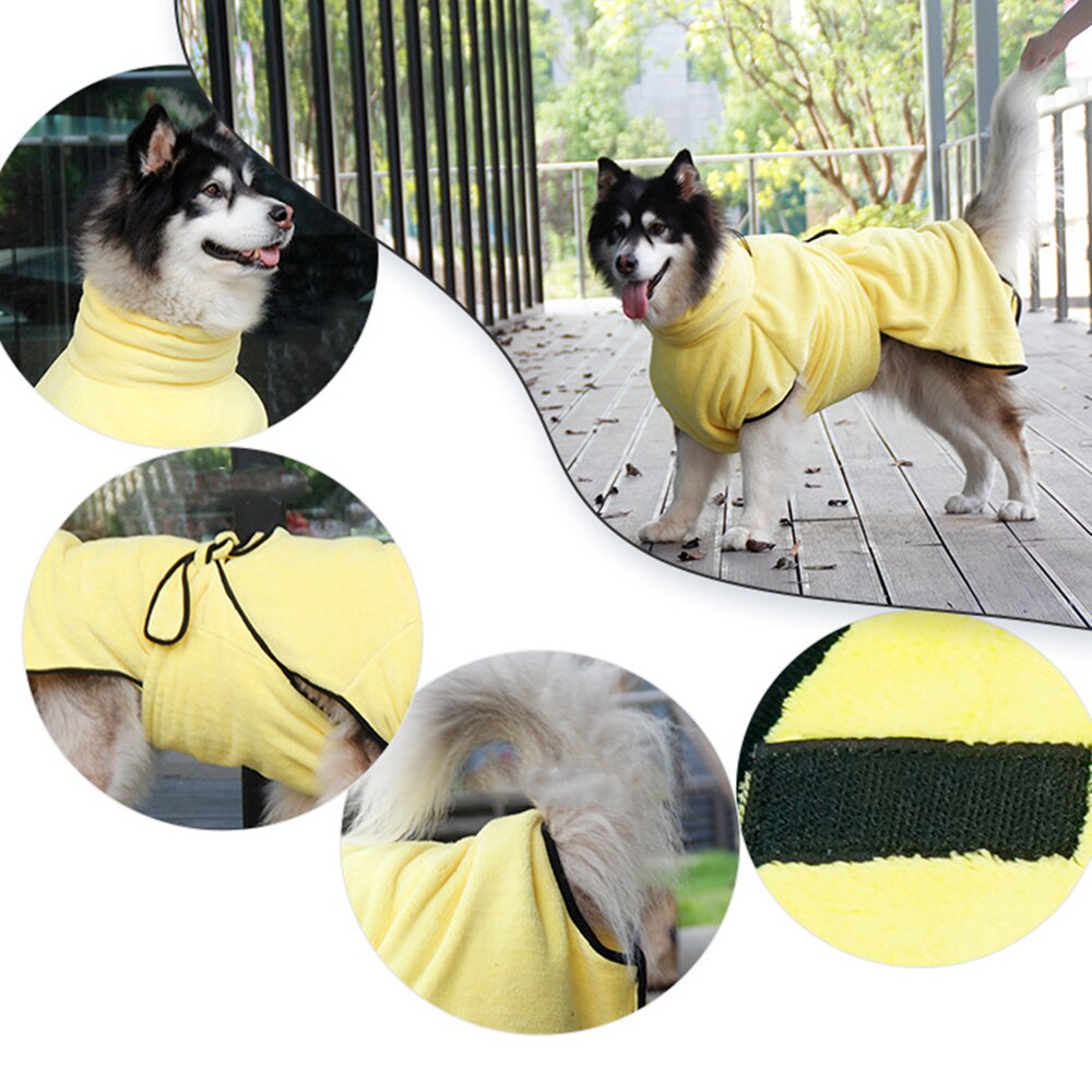 Poot Hond Badjas Hond Handdoek Voor Kleine Middelgrote En Grote Honden Bad Surfen Super Absorberende Drogen Puppy Jas Kat hond Kleding