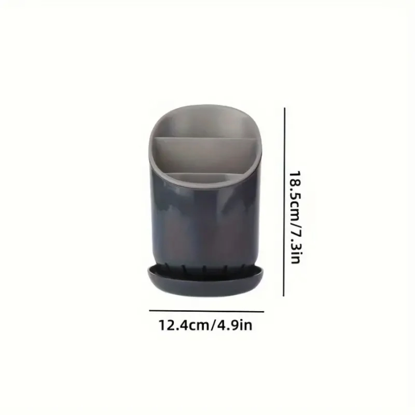 1pc Besteck Lagerung Halfter Kunststoff Abtropffläche Ablauf Behälter Trocknen Gestell Geschirr Tisch Messer Löffel Gabel Container Küche Werkzeug
