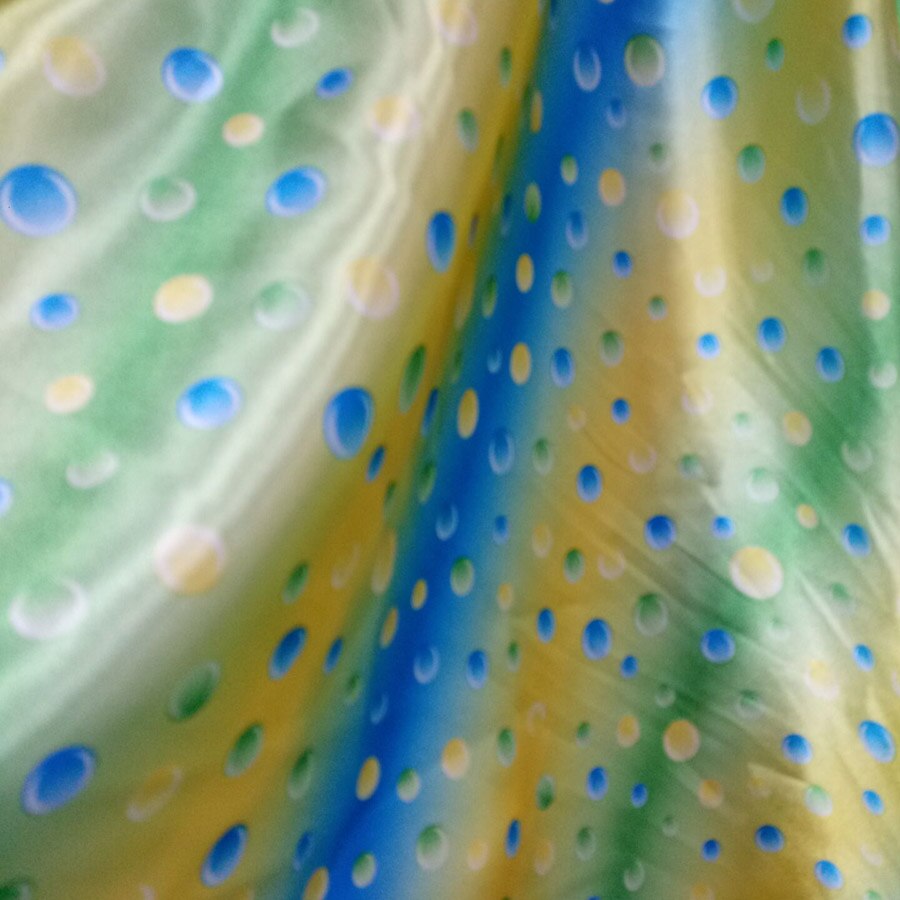 Tira de satén étnico tejido cinta Material brillante Charmeuse poliéster Tilda Material de la bufanda: D3