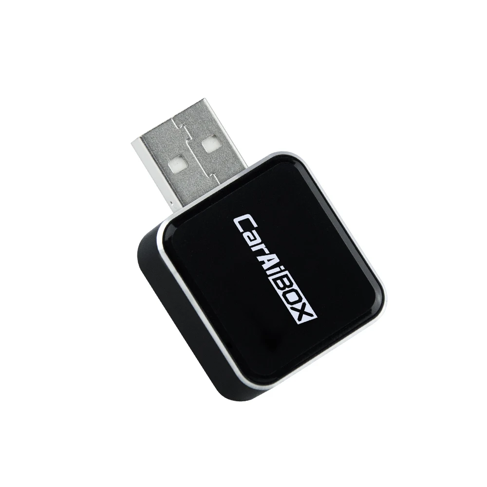 Adattatore senza fili CarPlay androide auto senza fili Carplay Ai scatola Dongle USB per Mela Iphone Telefono androide auto Collegare per 98% auto: bianca