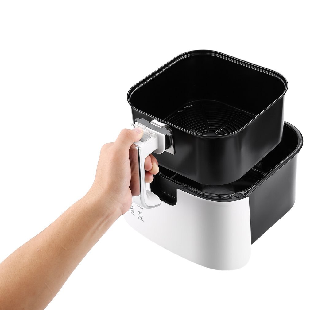 KONKA-freidora de aire eléctrica sin humo, máquina antiadherente de patatas fritas, microordenador con Control inteligente, 110V, 2.5L, KGKZ-2501