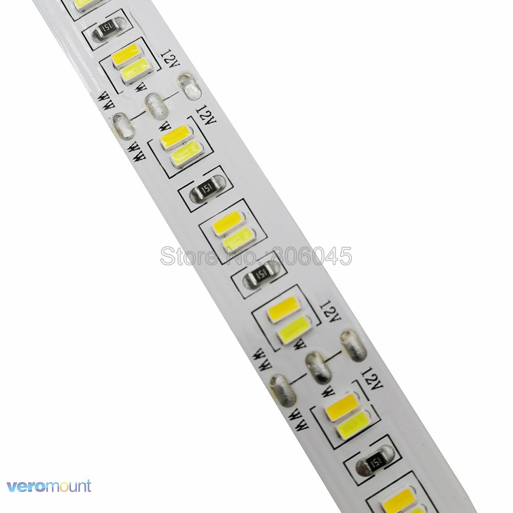 5M 12V 3014 SMD LED Strip 216LED/m Dual Witte Kleur Temperatuur Verstelbare Flexibele LED Tape CW /WW Strip IP20 niet-waterdichte