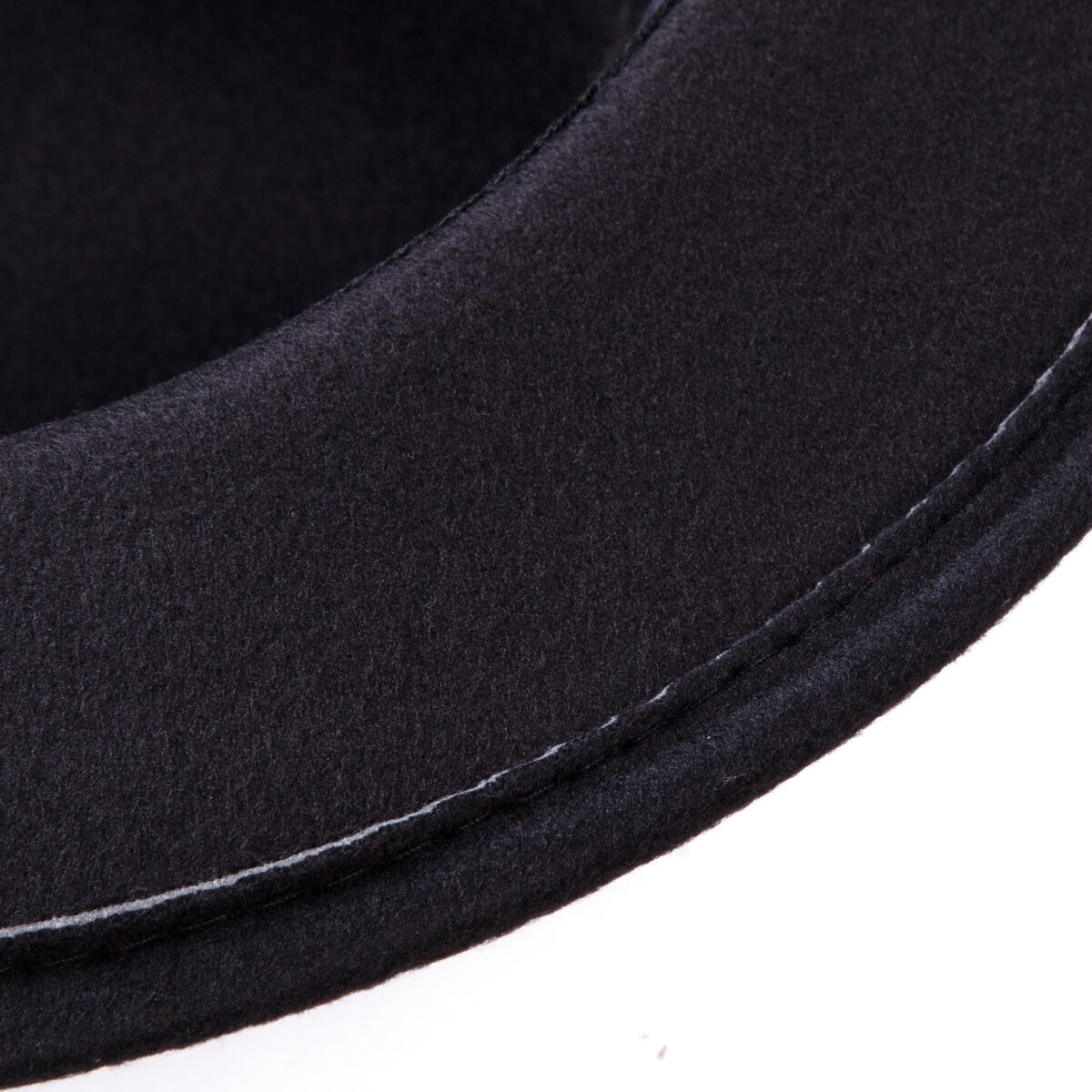 Dame unisex uldhat vintage hat bred skygge vinterhatte