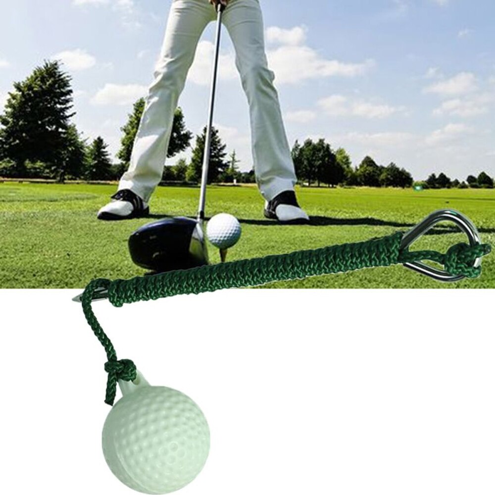 Golf Fly Rope Driving Ball Fly Swing Training Cord Ball Alignment Aid Hit Outdoors Golf Club Practice Accessories