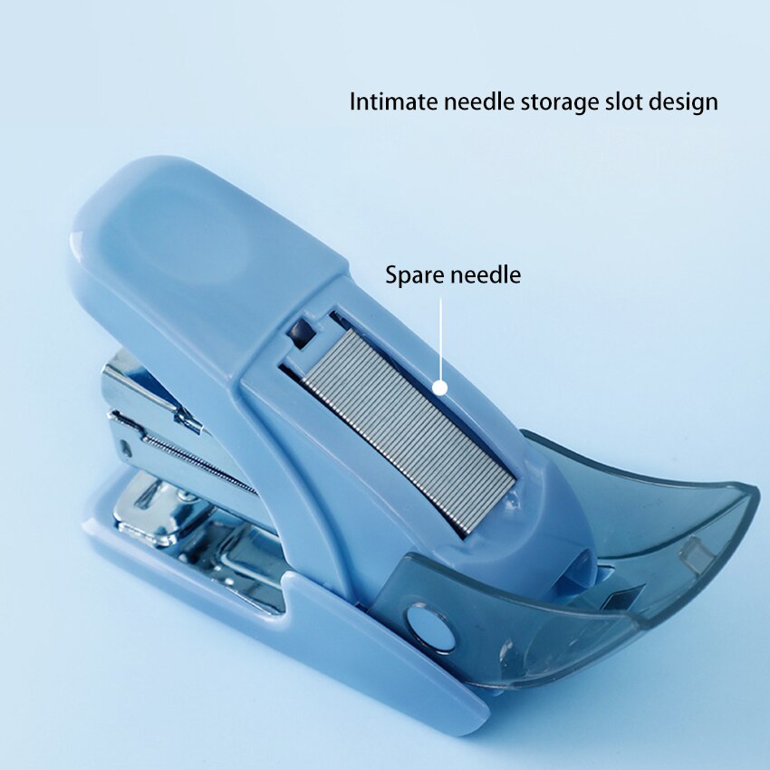 Grapadora Manual de oficina, grapadora estándar de Metal de 3 colores, capacidad de 20 hojas, grapadora de encuadernación de ahorro de esfuerzo, grapa 10 #