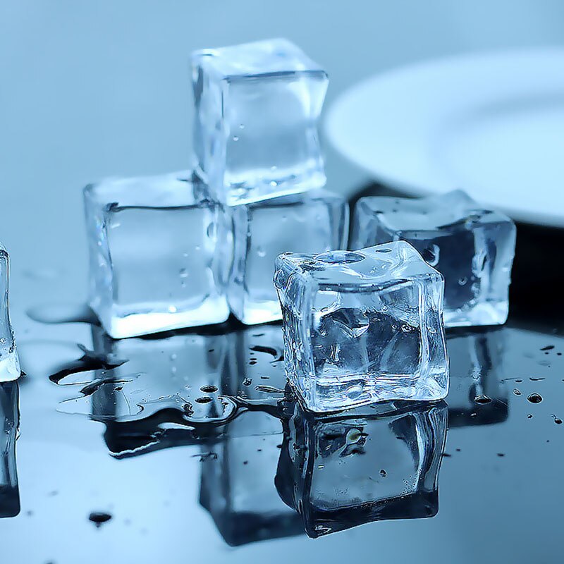 24 stück Von Whiskey Künstliche Eiswürfel Getränke Fotografie Kamera Anzeige Werkzeug Fotografie Requisiten Party Dekoration