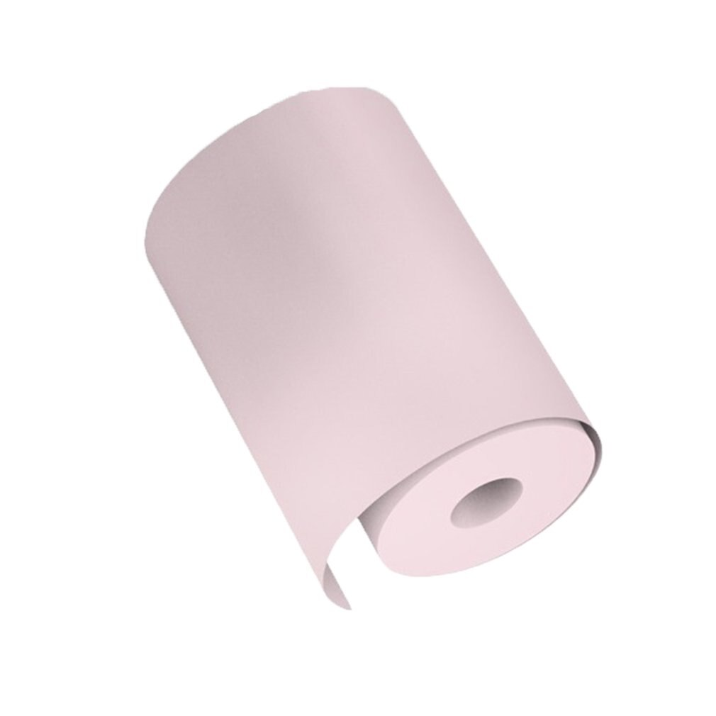 Kleurrijke Pocket Printer Speciale Printpapier 57*30Mm Thermisch Printen Papier Met Lijm Afdrukken Papier Sticker Papier: Pink