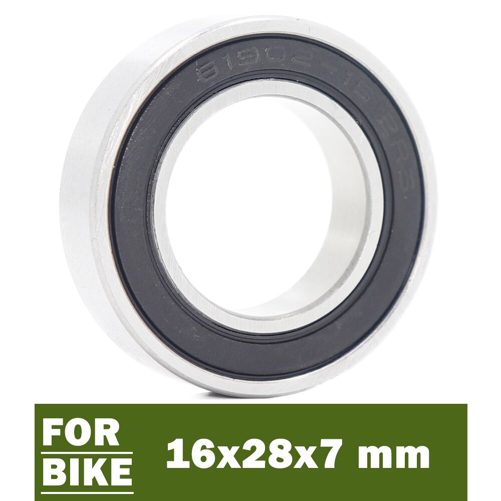 61902/16 – roulements à billes 16x28x7mm, 1 pièce, 61902 RS, moyeux avant et arrière de bicyclette