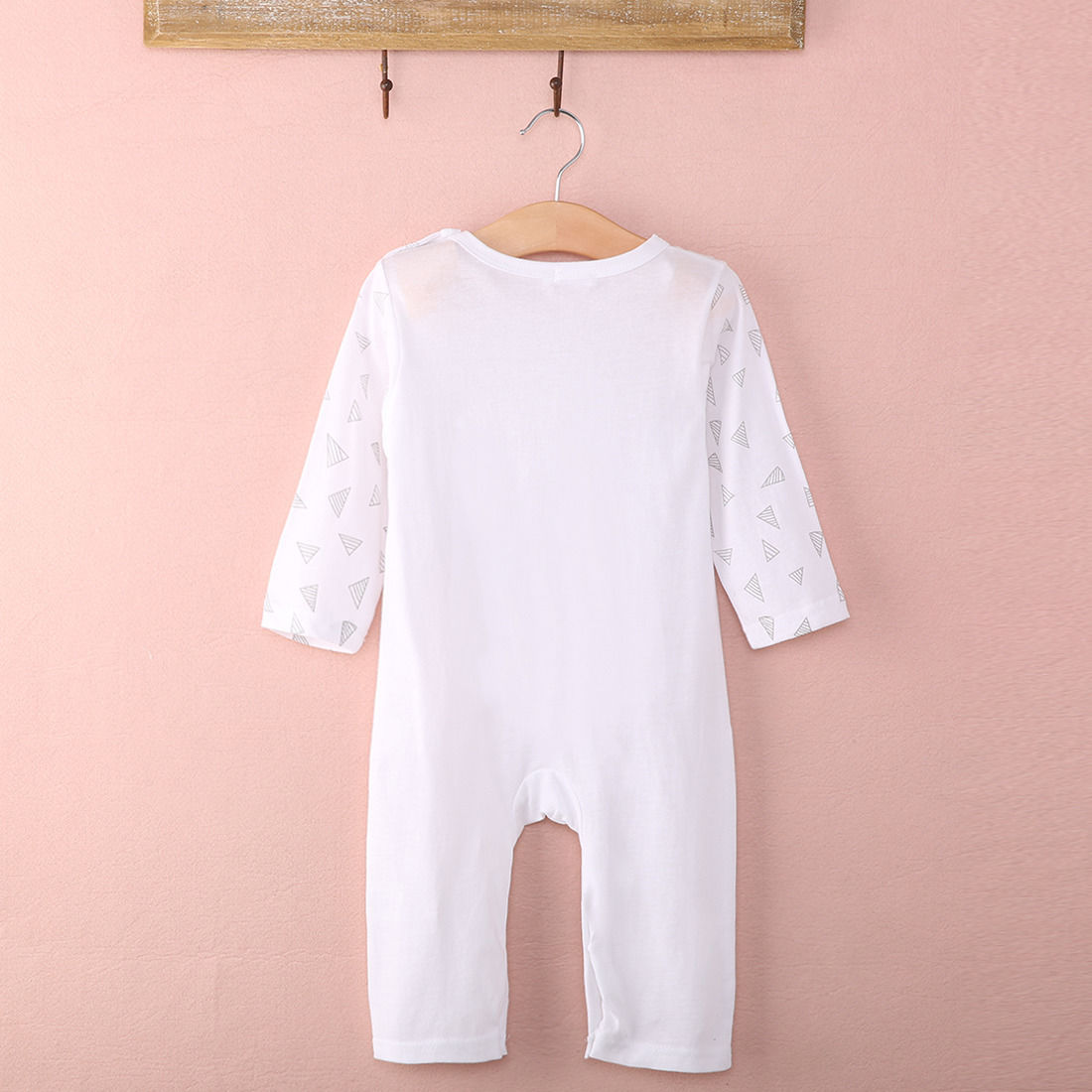 Ik Mama love Dad Baby Baby Peuter Baby Jongen Meisje Unisex Bodysuit Katoen Een stukken Junpsuit 0 ~ 24 M