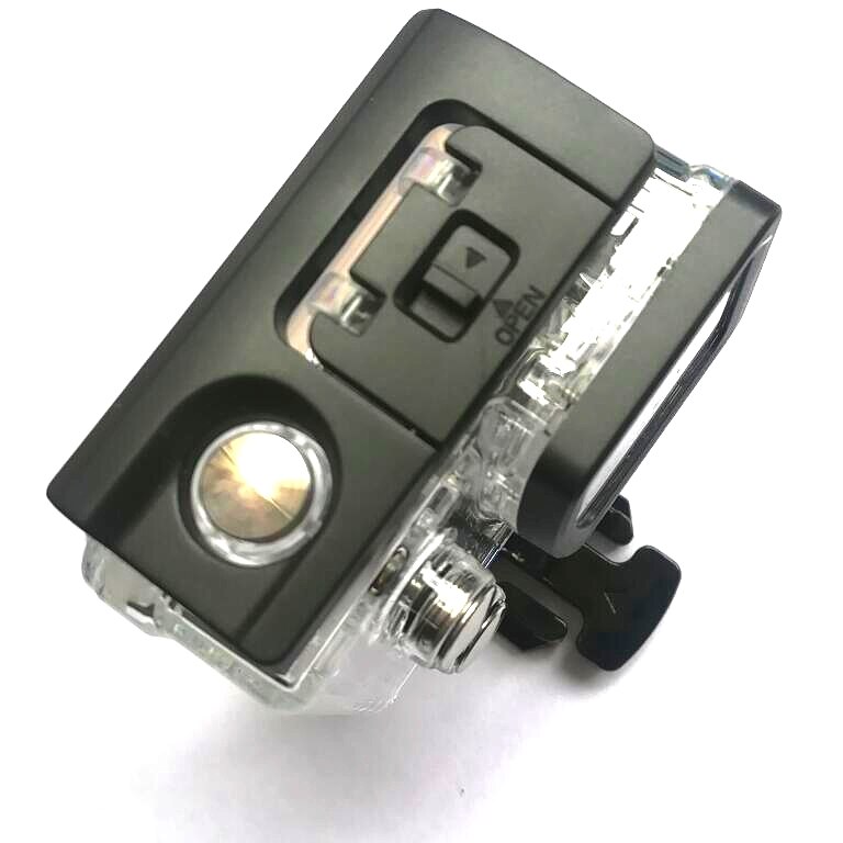 SJCAM-accesorios originales para Cámara de Acción SJ7 Star, carcasa impermeable subacuática de 30M, carcasa de buceo, videocámara, pez payaso