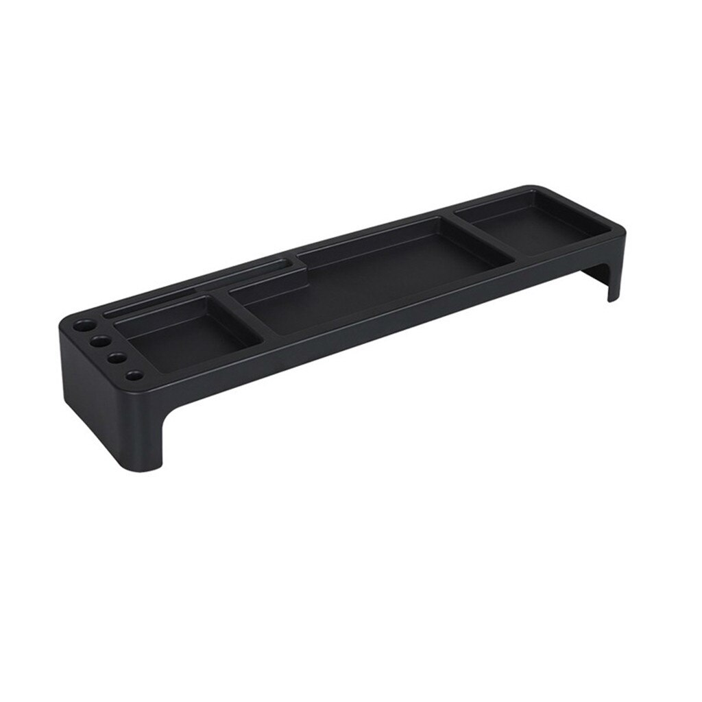 Table Desktop Storage Organizer Holder Keyboard Drawer Office Storage Racks Office Computer Desk Rack Shelf Home Office Storage: Black
