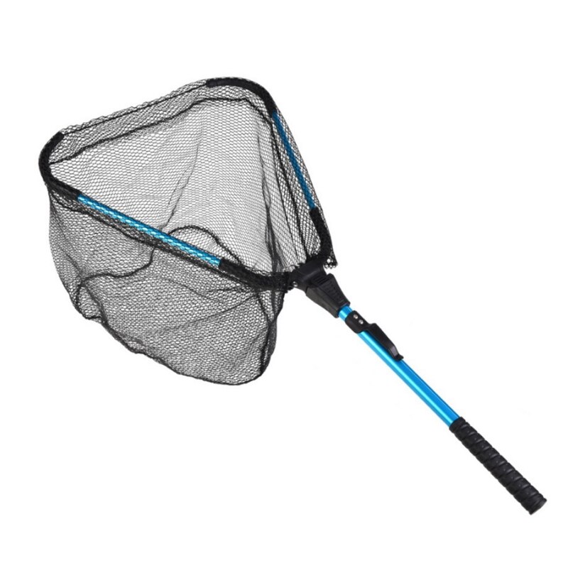 Coated Telescopic Fishing , Pond Cleaning Dipping, Great Fishing for Men Kids,Collapsible Extensible Foldable