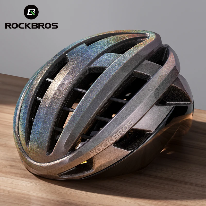ROCKBROS Bicycle Helmet Adults MTB Road Bike Helmet Breathable Intergrally-molded Head Safety Men Women Cycling Helmet: S / Chocolate