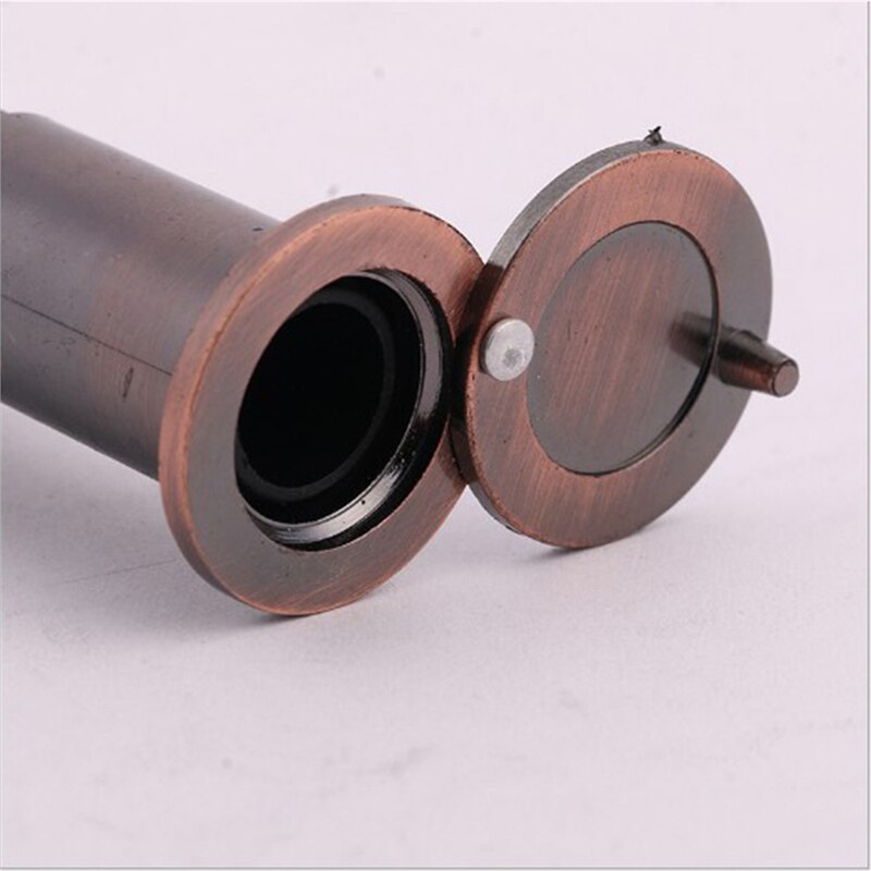 1pc Door Viewer Deluxe 200 Degree Wide Angle Peephole Door Spyphole View Chrome-plated for Home Furniture Hardware