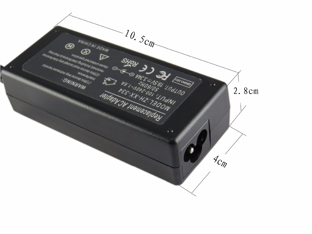 19.5V 3.42A 65W Laptop Ac Power Adapter Oplader Voor Dell Xps 13 12 Ultrabook Kleine Ronde Pin Fabriek direct