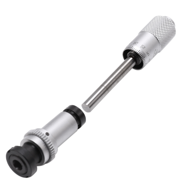 -0-13mm Differential Head Micrometer Micrometer Probe Micrometer Round Head with Screw Rod Lock