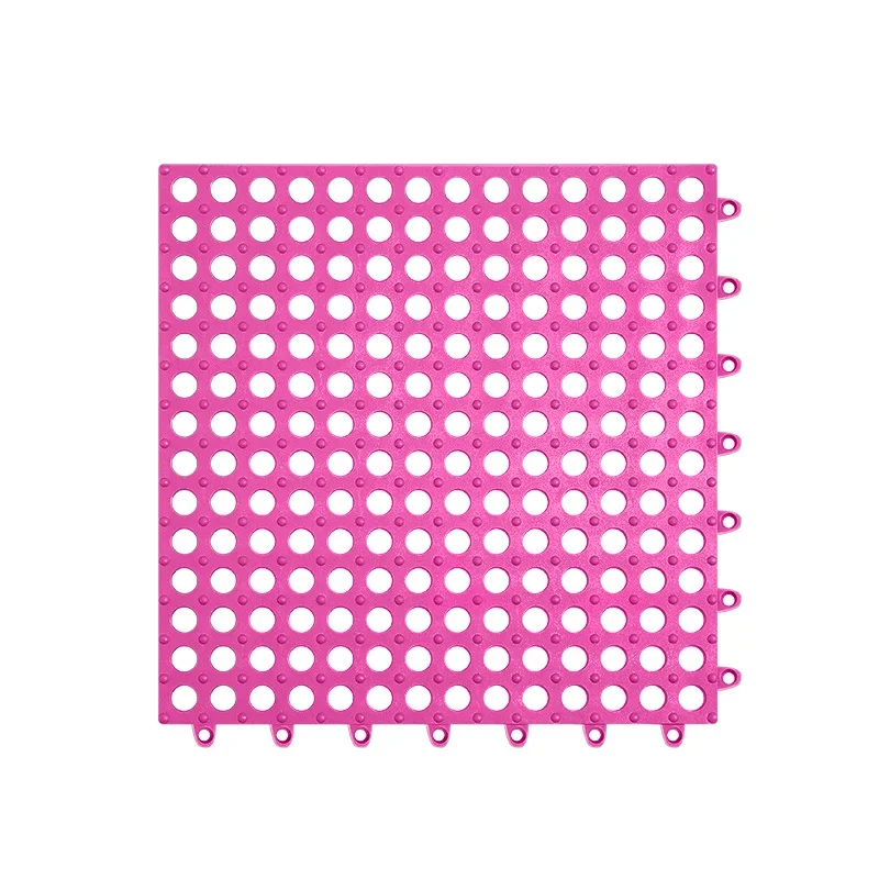 In elkaar grijpende rubberen vloertegels Antislip zwembadmat Zacht PVC Splicing Douchemat Outdoor Kussen Mat voor Badkamer Dek Afvoer Zwembad: green / 400MMx1200MM