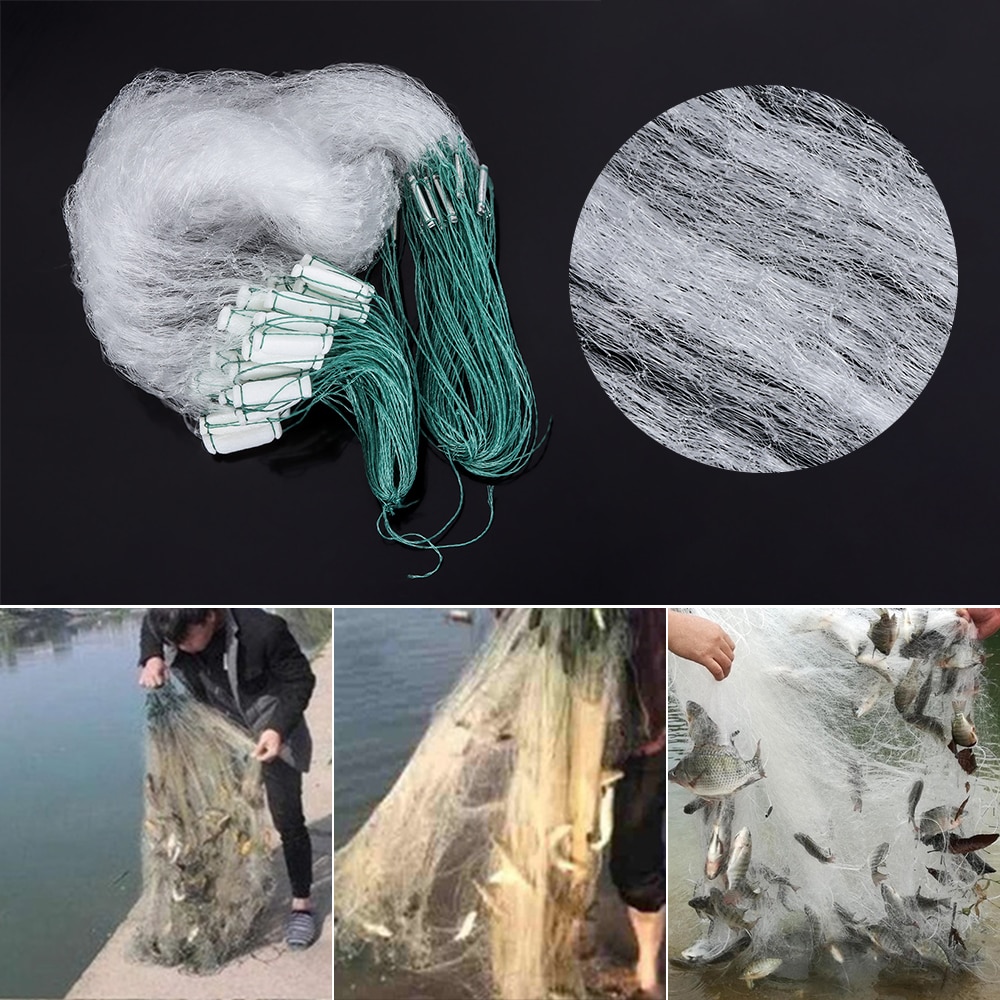 1Pc 8m/20m Fishing Net Single Mesh Nylon Durable F... – Vicedeal
