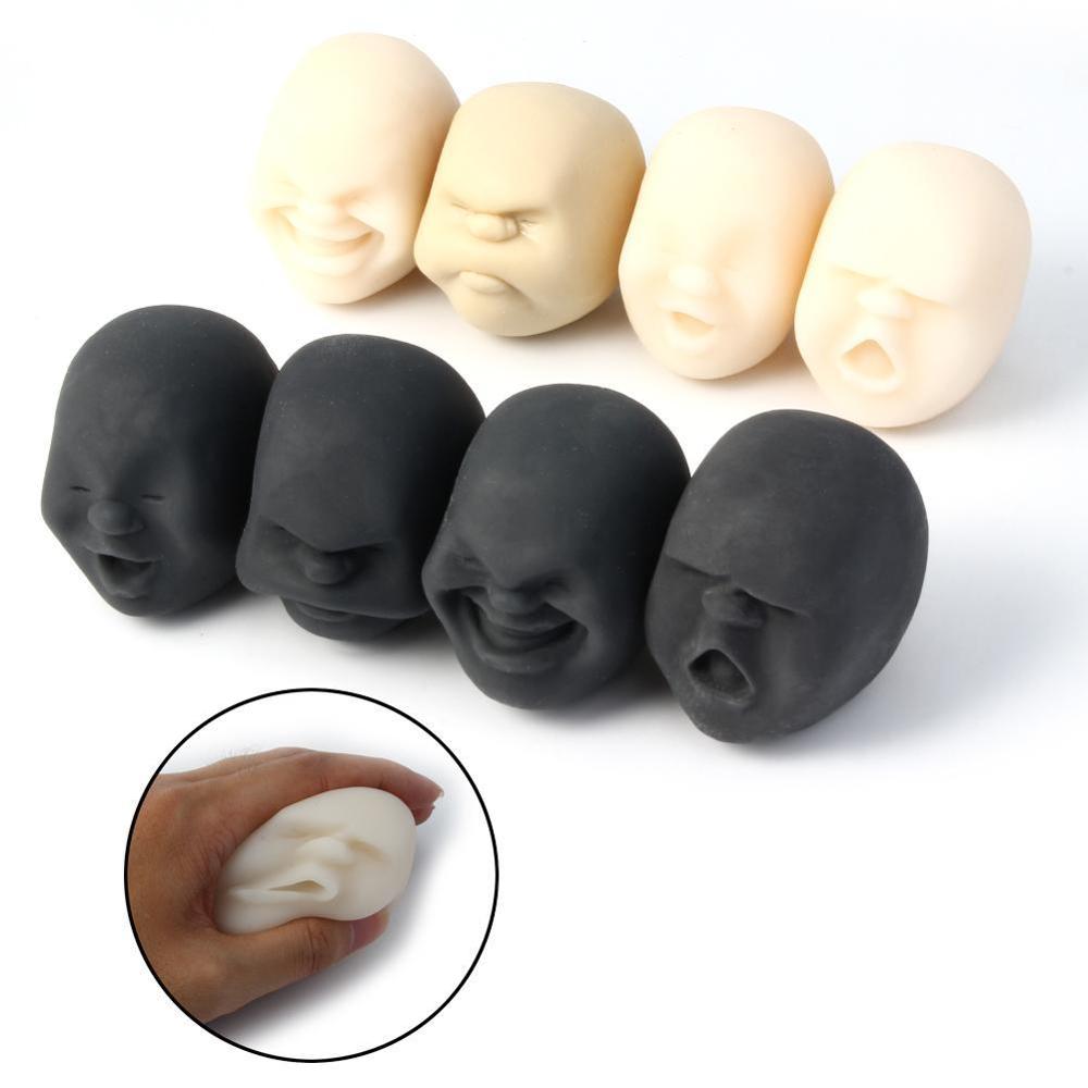 Squeeze Menselijk Gezicht Emotie Vent Bal Stress Verlichten Volwassen Decompressie Speelgoed Anti-stress Speelgoed Speelgoed Voor Volwassen Ontspanning Toy
