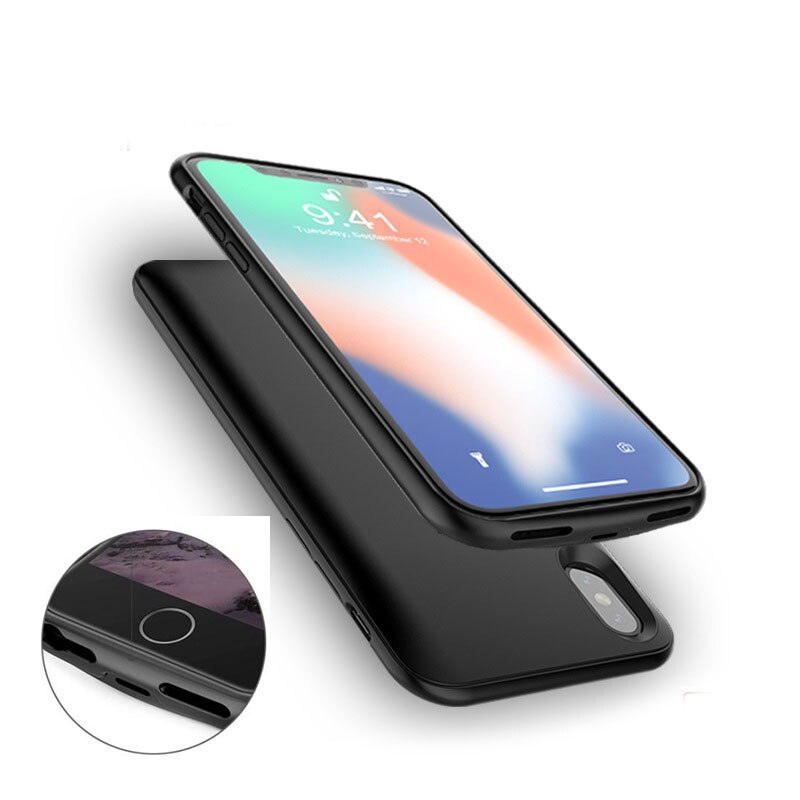4000/5000/5500mAh Battery Case For iphone 5 5S SE 6 6s 7 8 X XS MAX XR Powerbank Battery Charger Case For iphone 6 6 s 7 8 plus