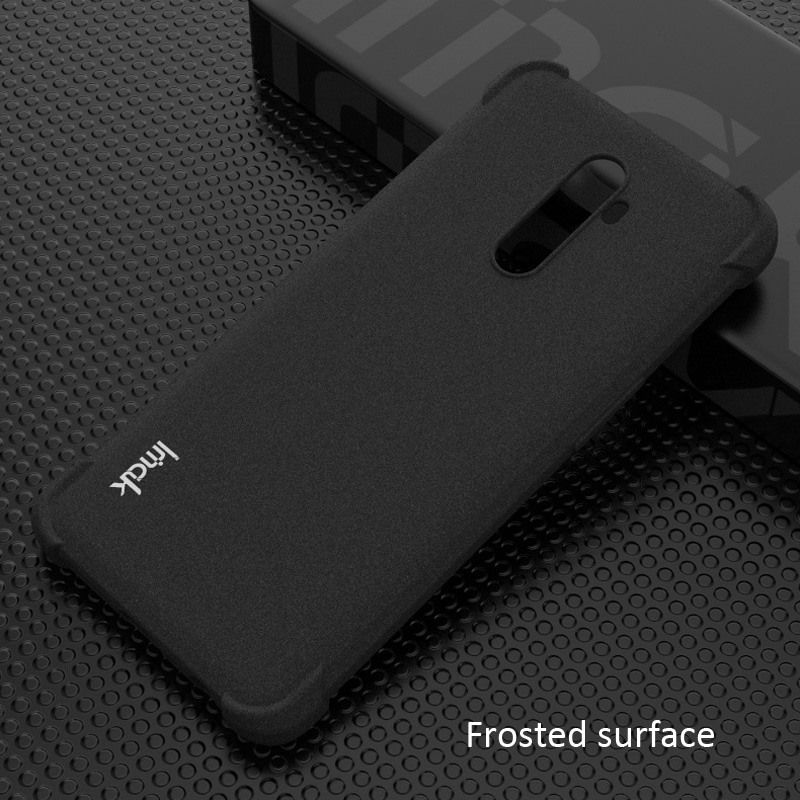 IMAK Airbag Fall Für Realme X2 Pro Oppo Reno Ace Tropfen widerstand Weiche TPU Silikon Klar Transparente Abdeckung: Frosted Surface