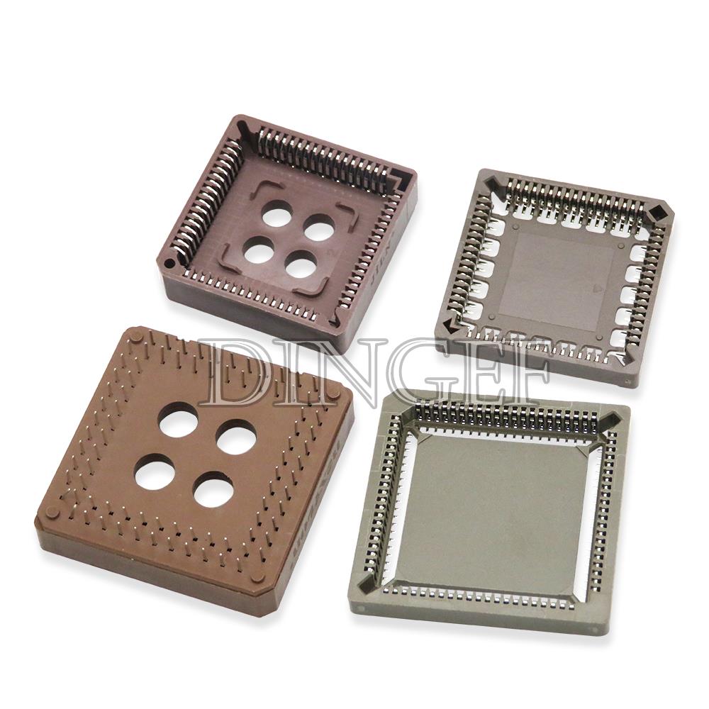 10Stck plcc44 plcc68 plcc84 PLCC32-SMD ic buchse plcc32 buchse Adapter 32 44 68 84 Stift plcc PLCC-32 konverter smd