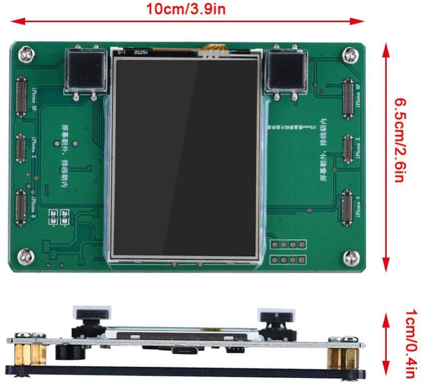 Sensor de luz ambiental caja programadora para iPhone 8 8 Plus X pantalla LCD fotosensible vibrar datos leer y escribir teléfono Repari herramientas