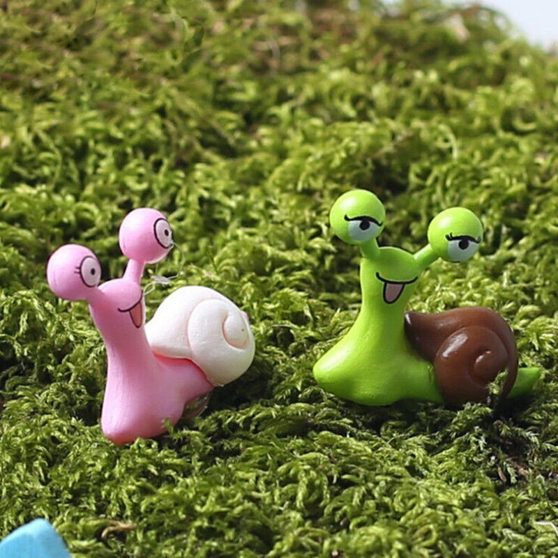 Lovely Resin Bird Rabbit Cute Micro Landscape Succulent Ornaments Decoration Garden Miniatures DIY Doll: G 1Pcs