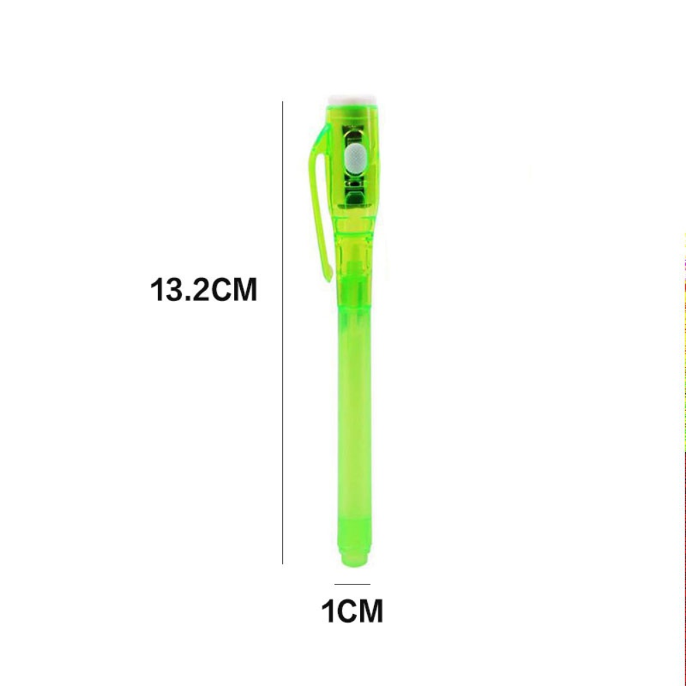 STONEGO lumineux magique marqueur Invisible led lampe UV stylo à bille Stonego message secret stylo magique