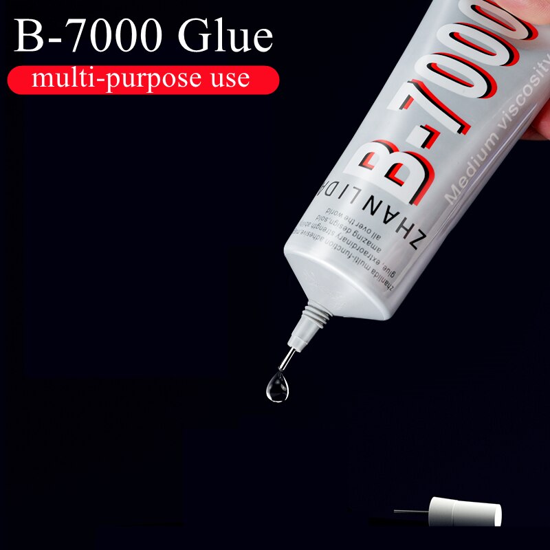 B-7000 Glue with Precision Tips Adhesive Glue for Craft DIY Jewelry Glasses Phone Screen Repair 110ml 50ml 25ml 15ml 9ml B7000