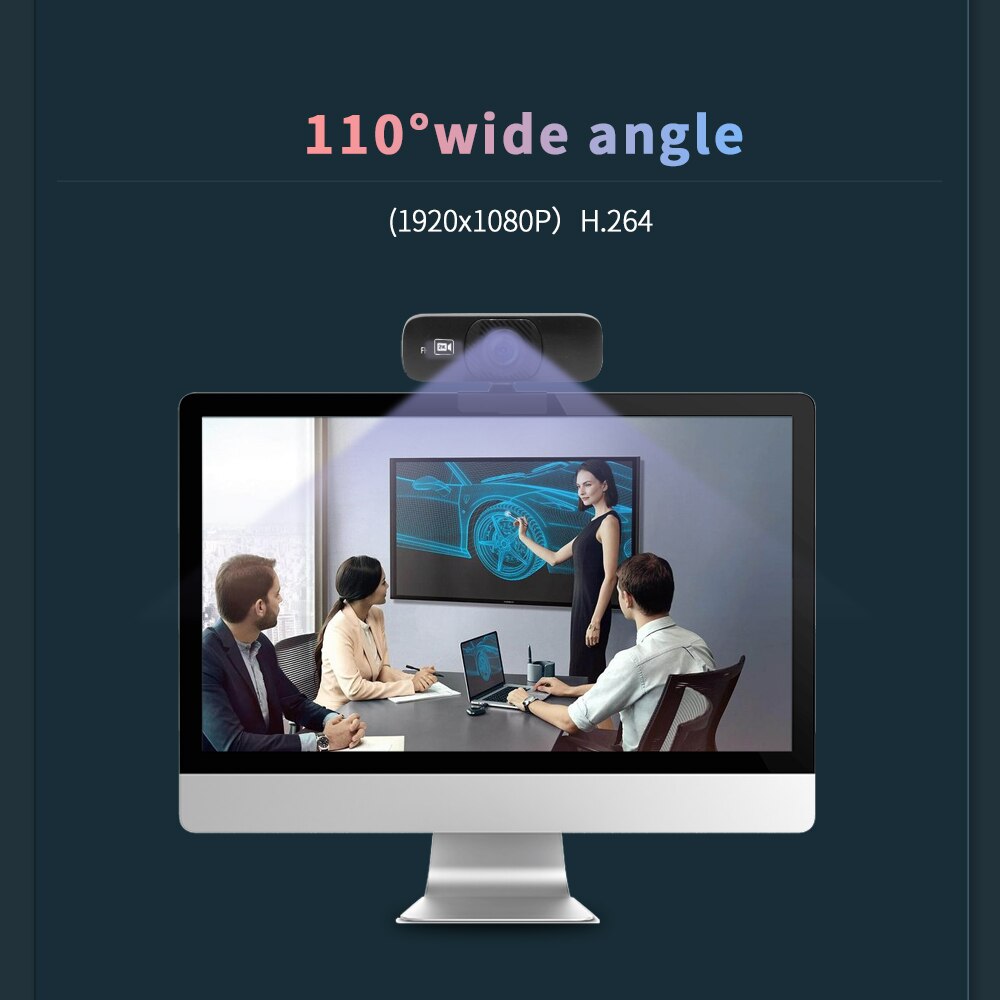 TISHRIC C60 USB Webcam 1080P Web Camera With Microphone Computer Camera Web Cam 1080Pro Webcam Full HD 1080P For Video Calling